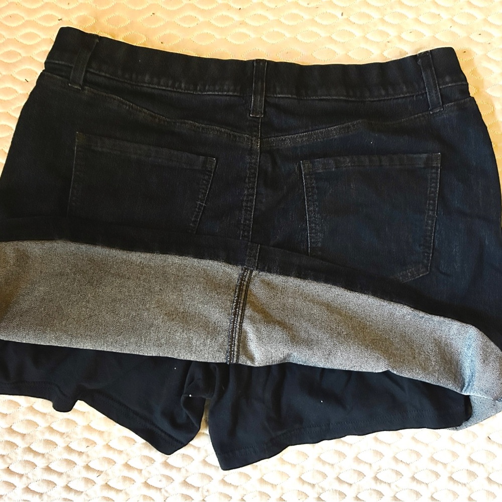 Croft & Barrow Dark Blue Skort - Picture 4 of 4